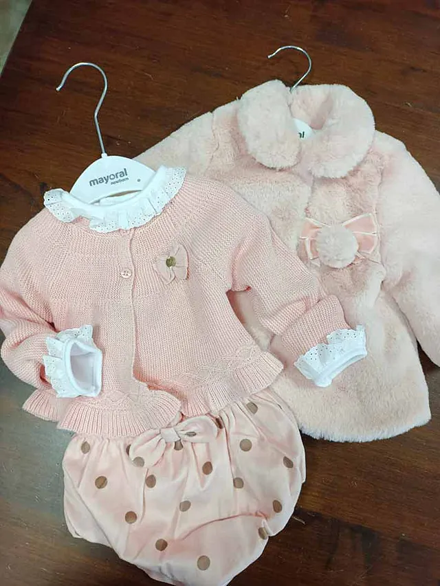 Fresa Y Nata Moda Infantil vestidos para bebés